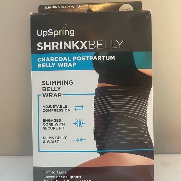 UpSpring Baby Other - UpSpring Shrinkx Belly Charcoal Postpartum Belly Wrap